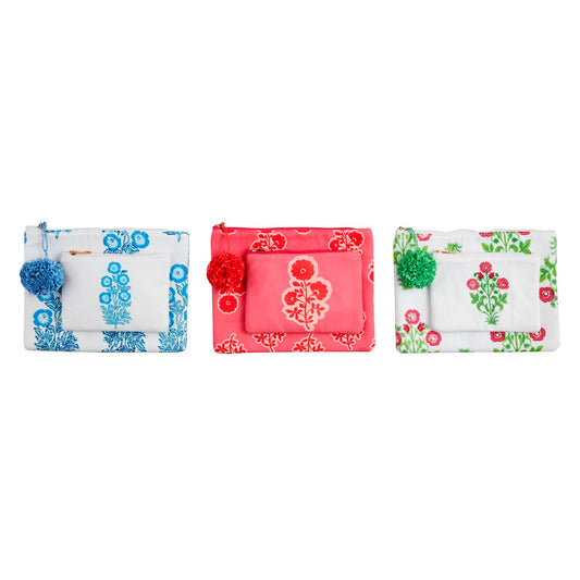 Mud Pie - Pouch - Block Print - Findlay Rowe Designs