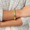 Julie Vos - Hinge Bangle - Nassau Stone - Pearl - Findlay Rowe Designs