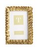4x6 or 5x7 Frame - Gold Ruffles - Findlay Rowe Designs