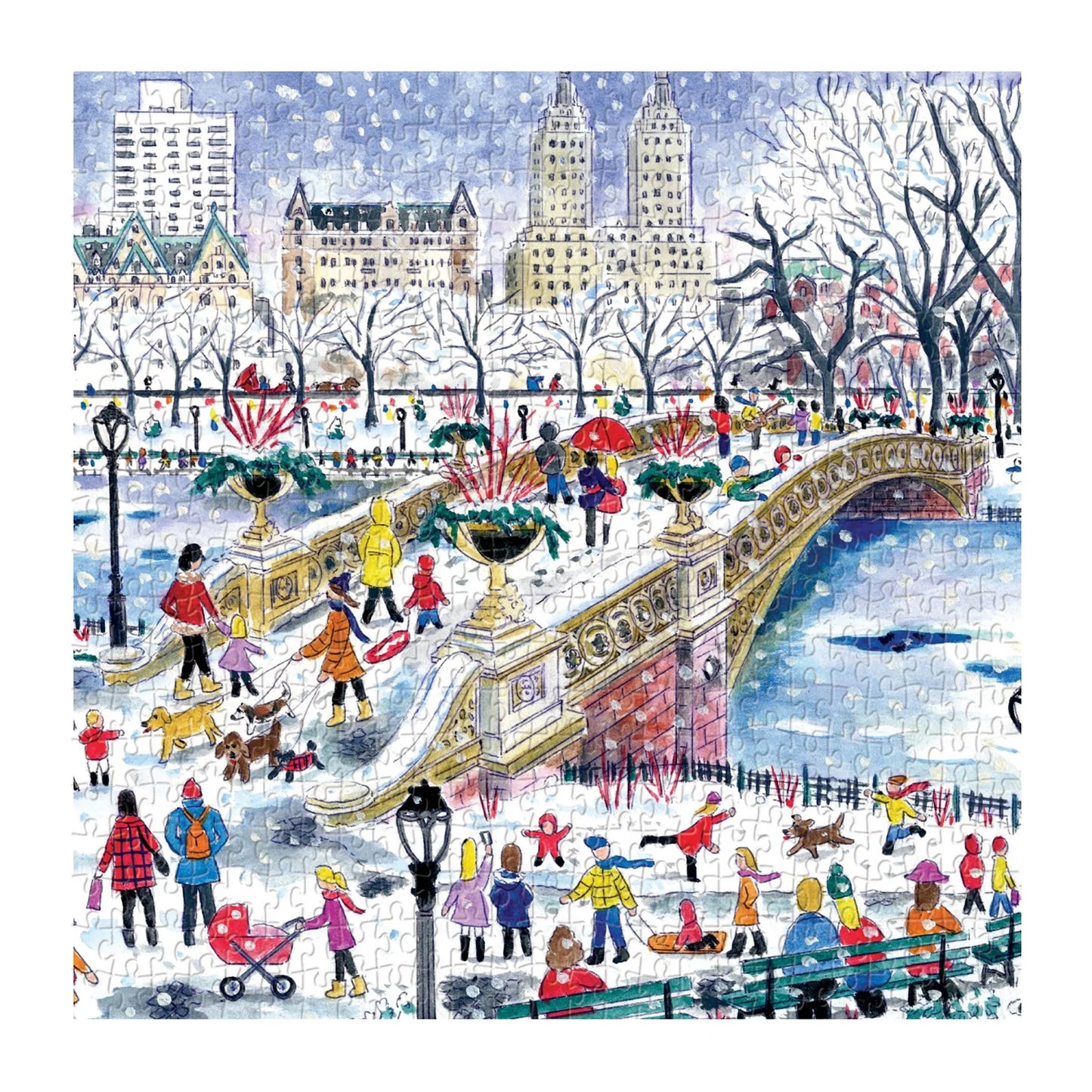Puzzle - Storrings Bow Bridge In Central Park - 500pc