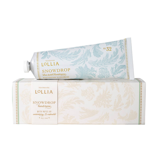Lollia - Snowdrop Handcreme - 4oz - Findlay Rowe Designs