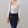 Hobo - Sable Crossbody - Pebbled Leather Black
