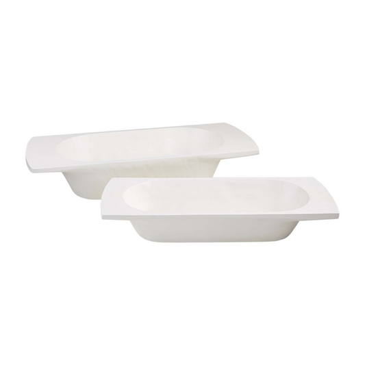 Mud Pie - Dough Bowl - Small White - Findlay Rowe Designs