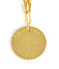 Lisi Lerch - Necklace - College Tag Charm - Paper Clip Chain - UGA - Findlay Rowe Designs