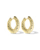 Kendra Scott - Earring -   Sandy Gold Hoop - Findlay Rowe Designs