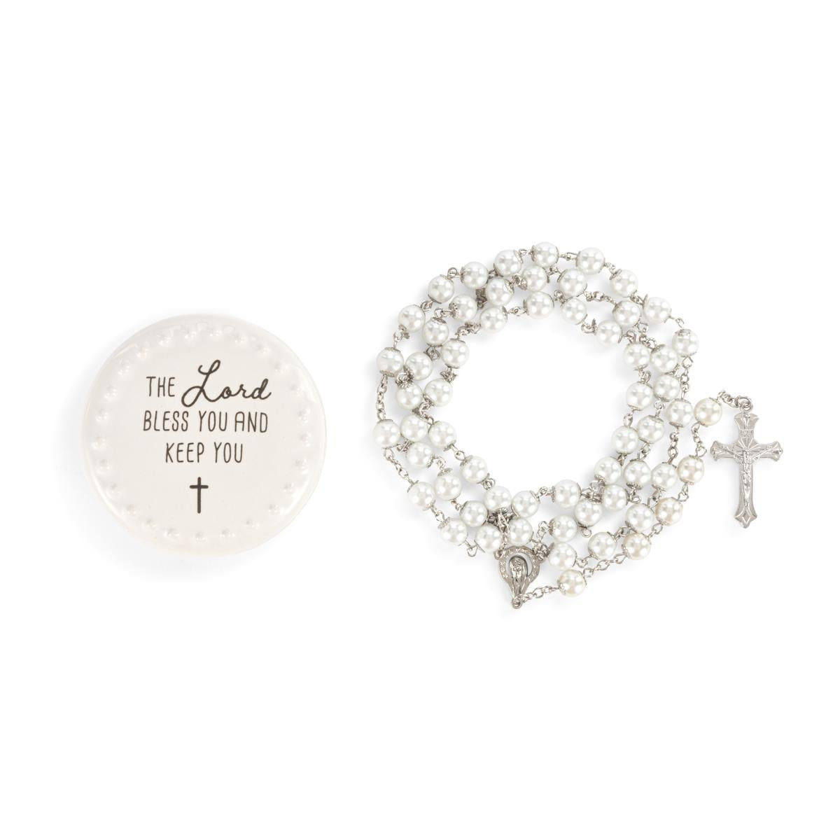 Demdaco - Trinket Box & Rosary - 18in