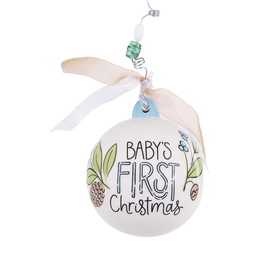 Glory Haus - Ornament - Baby Boy Deer 1st Christmas - Findlay Rowe Designs