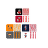 Laruen Dunn - Coaster - Gameday Mascot - Set of 4 - Findlay Rowe Designs