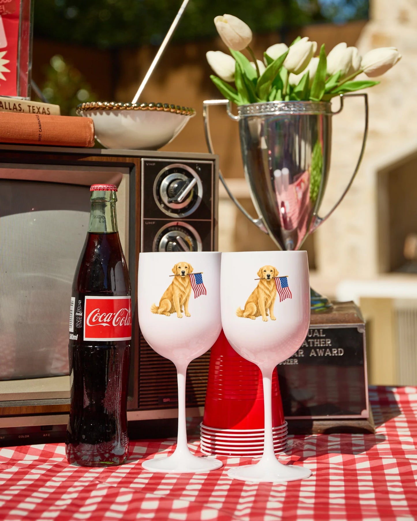 Tart by Taylor - Wine Glass Reusable - All American Pup