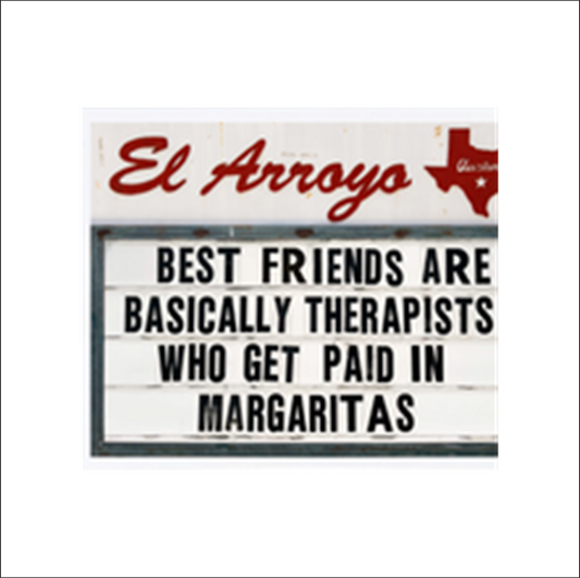 El Arroyo- Greeting Card Best Friends