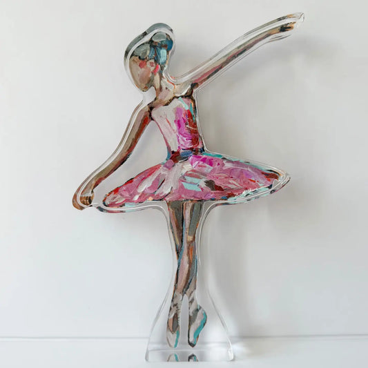 Chelsea McShane - Acrylic Block - Ballerina - On Pointe - Findlay Rowe Designs