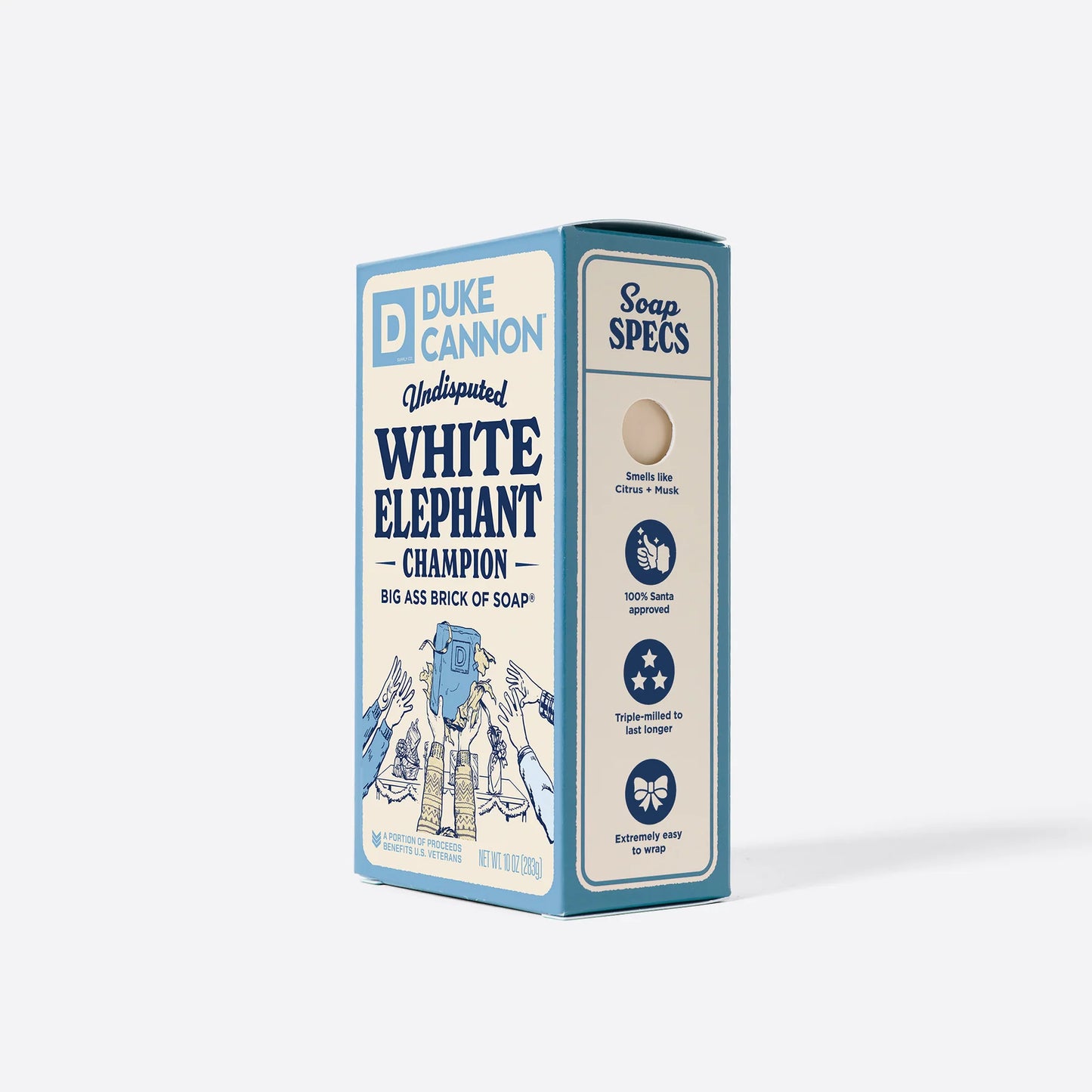 Duke Cannon - Big Ass Bar of Soap - White Elephant - Findlay Rowe Designs