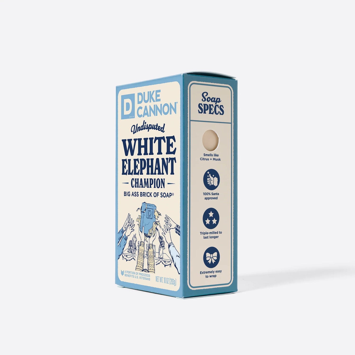 Duke Cannon - Big Ass Bar of Soap - White Elephant - Findlay Rowe Designs