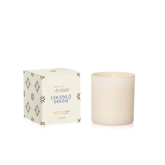 Capri Blue - Boxed Tumbler Candle 8oz - Coconut Santal Terrazza Velluto