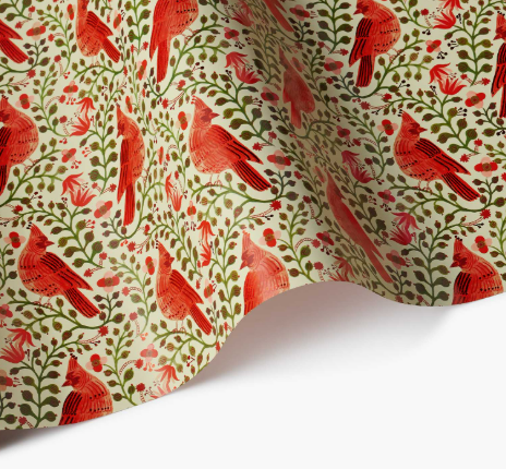 Rifle Paper Co - Gift Roll Wrap - Cardinals
