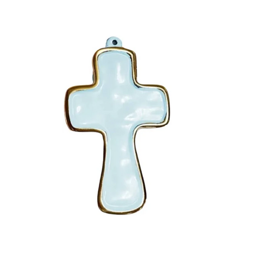 Ornament - Beatriz Ball - Sky Blue Encanto Athens Cross