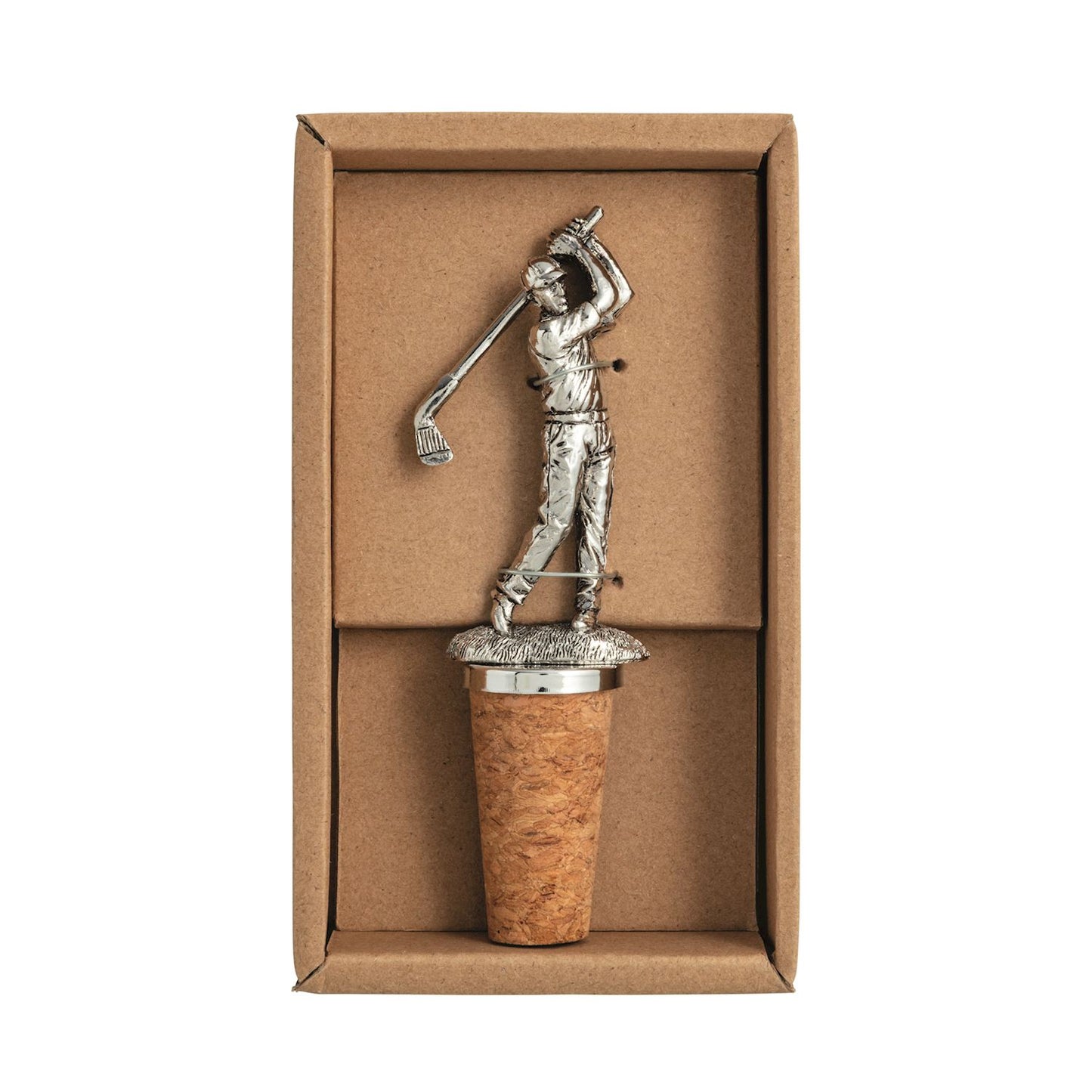 Mud Pie - Bottle Stopper - Metal Icon- Golf - Findlay Rowe Designs