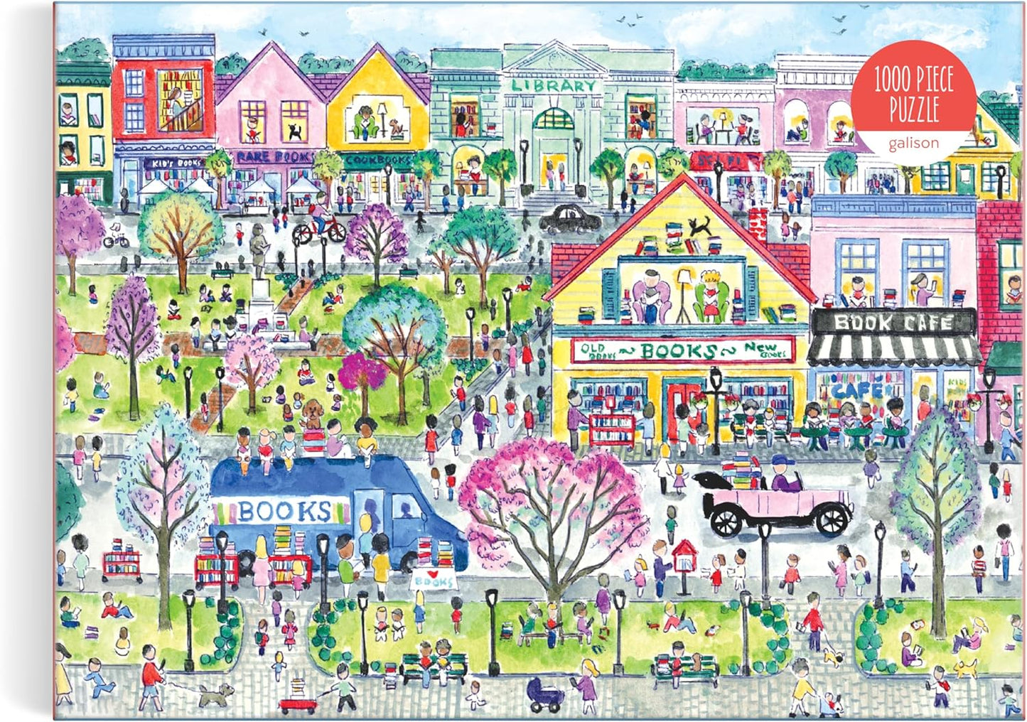 Puzzle - Michael Storrings - Book Themed Neighborhood - Findlay Rowe Designs