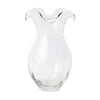 Vietri - Vase - Hibiscus Glass - Vertical Fluted - Clear - Medium - Findlay Rowe Designs
