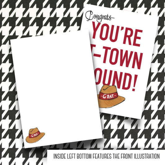 Hey Y'all Party - Greeting Card - Tuscaloosa AL Bound - Findlay Rowe Designs