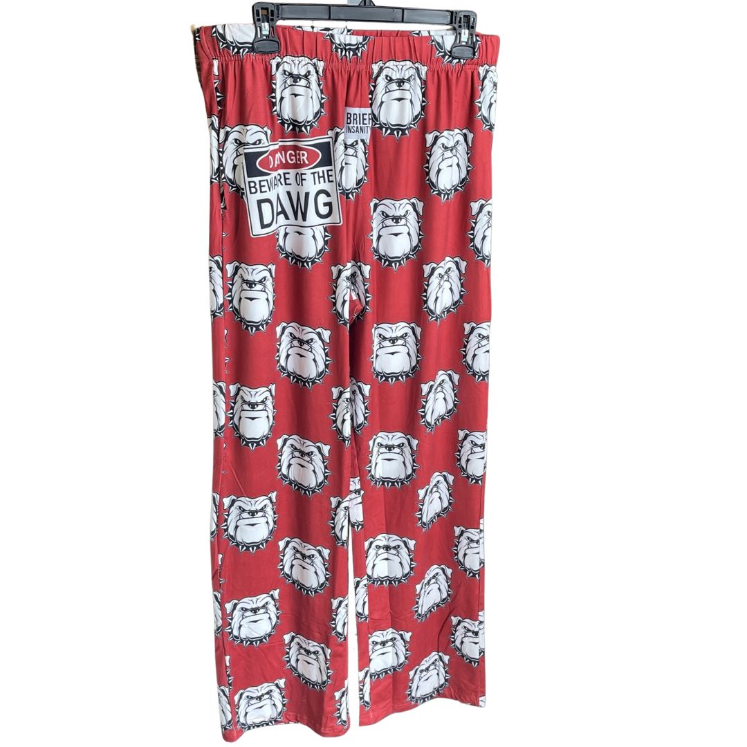 Brief Insanity - PJ Pants - Danger Beware of DAWGS