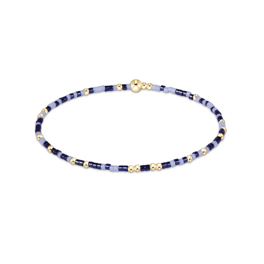 Enewton - Gameday Flirty Hope Unwritten Bracelet -  Light Blue and Navy - Findlay Rowe Designs