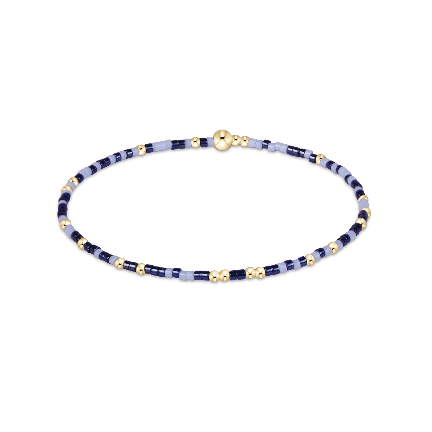 Enewton - Gameday Flirty Hope Unwritten Bracelet -  Light Blue and Navy - Findlay Rowe Designs