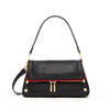 Hammitt - Beverly  Crossbody - Brushed Gold Red Zip - Medium - Black - Findlay Rowe Designs