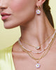 Kendra Scott- Deliah Gold Multi Strand Necklace in Pastel Mix - Findlay Rowe Designs