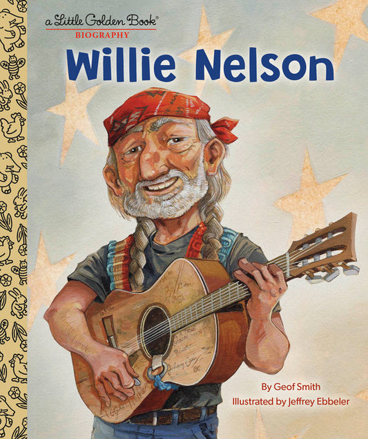 Willie Nelson: A Little Golden Book Biography - Findlay Rowe Designs