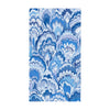 Caspari - Guest Towel Napkins - Marbled Ceramica Indigo - Findlay Rowe Designs