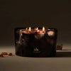 Thymes - 3-Wick Poured Candle - Noir Woods