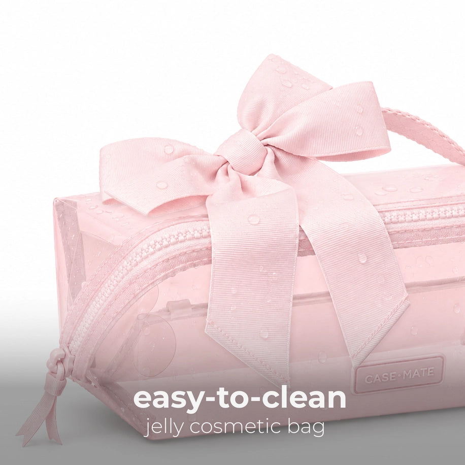 Case-Mate - Jelly Cosmetic Bag - Bow - Findlay Rowe Designs