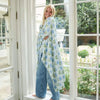 Laura Park - Fleece Blanket - Marigold Ticking Stripe Blue - Findlay Rowe Designs