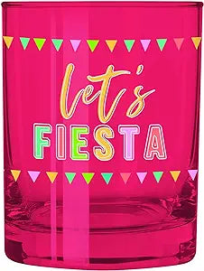 Let's Fiesta Double Old Fashioned Glass - Findlay Rowe Designs