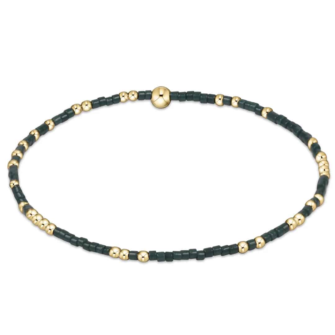 Enewton - Gameday hope unwritten bracelet - Dark Green - Findlay Rowe Designs