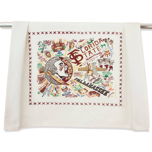 Catstudio Collegiate Dish Towel Florida State - Findlay Rowe Designs