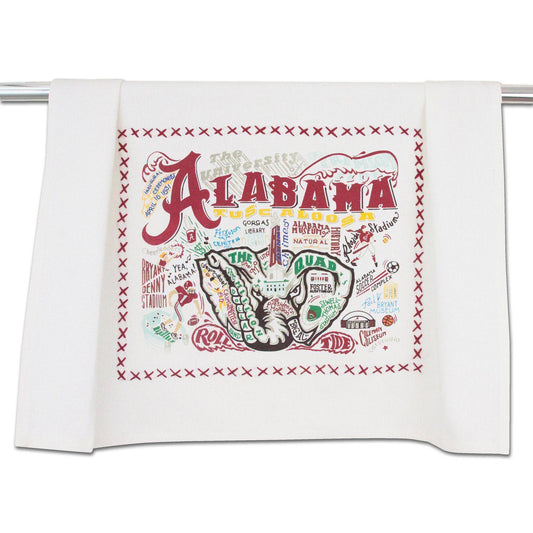 Catstudio Collegiate Dish Towel Alabama - Findlay Rowe Designs