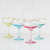 Vietri - Champagne Coupe - Rainbow - Findlay Rowe Designs