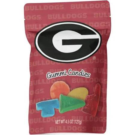Georgia Bulldogs Gummy Candy - Red - Findlay Rowe Designs