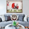 Glory Haus - Georgia Bulldog UGA Pillow - Findlay Rowe Designs