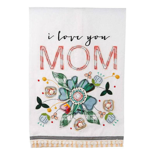 Love You Mom Towel - Findlay Rowe Designs