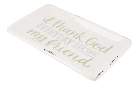 Glory Haus - Trinket Tray - Thank God for You - Findlay Rowe Designs
