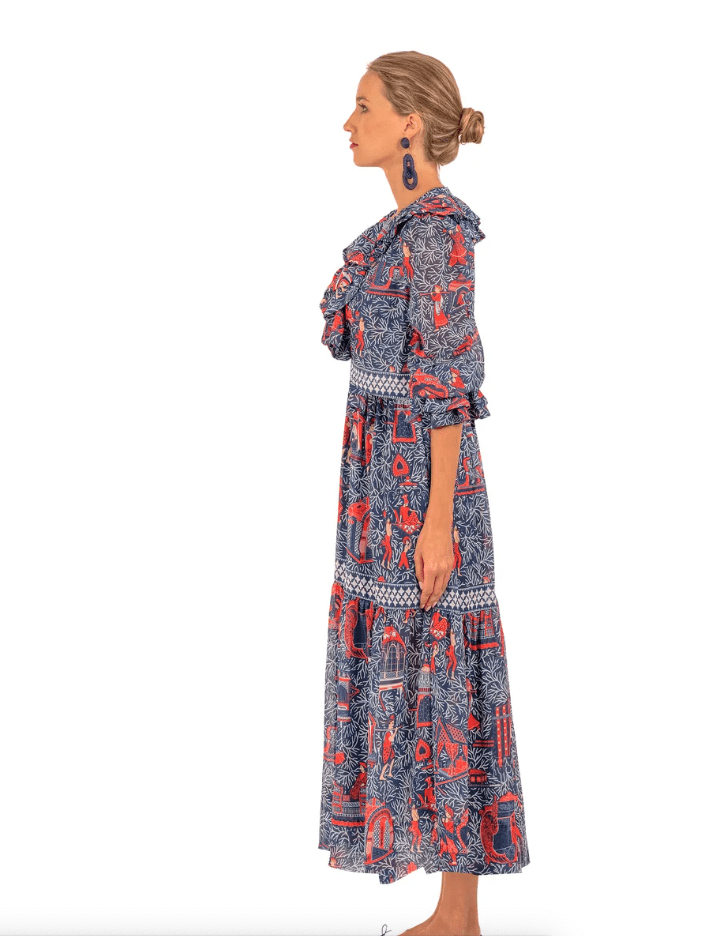Gretchen Scott - Sitting Pretty Maxi Dress - Navy - Findlay Rowe Designs