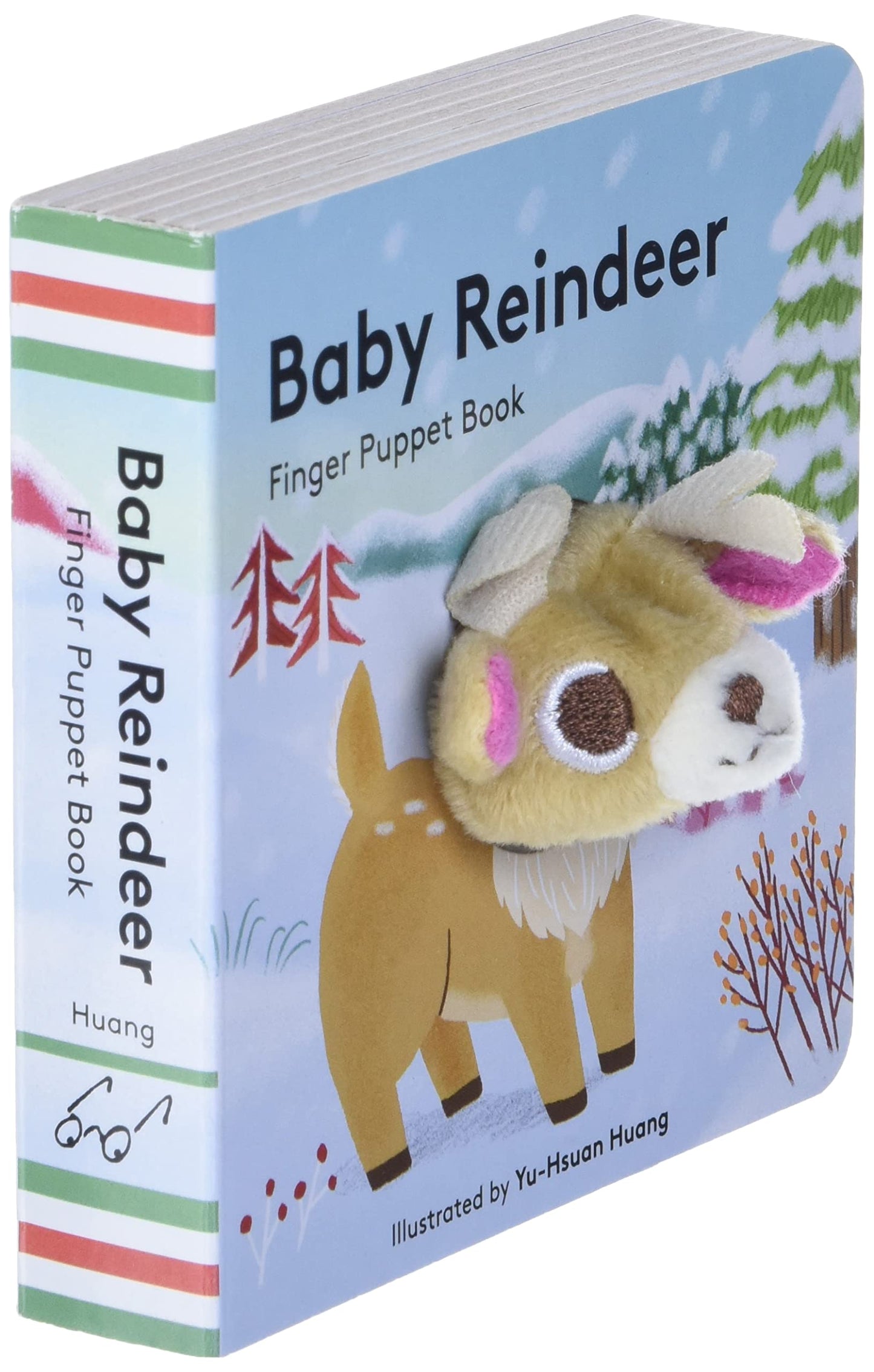 Baby Reindeer Finger Puppet Book (Board Book) - Findlay Rowe Designs