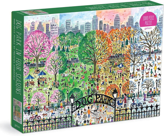 Michael Storrings - Dog Park in Four Seasons - Findlay Rowe Designs