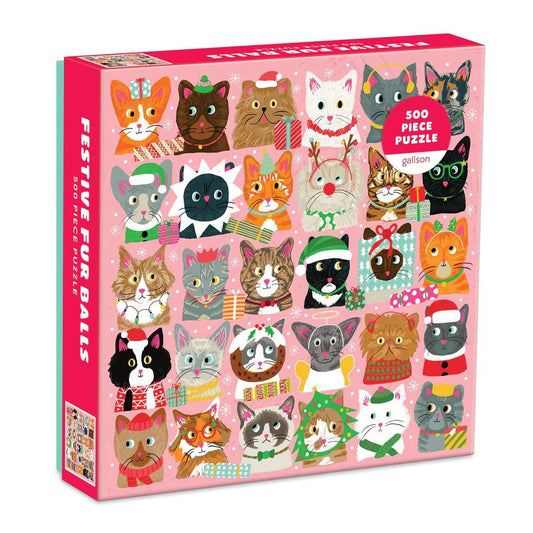 Festive Furballs Puzzle - Findlay Rowe Designs