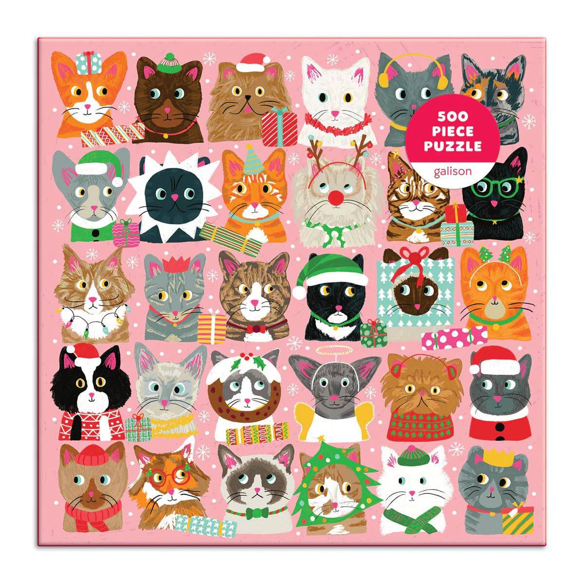 Festive Furballs Puzzle - Findlay Rowe Designs