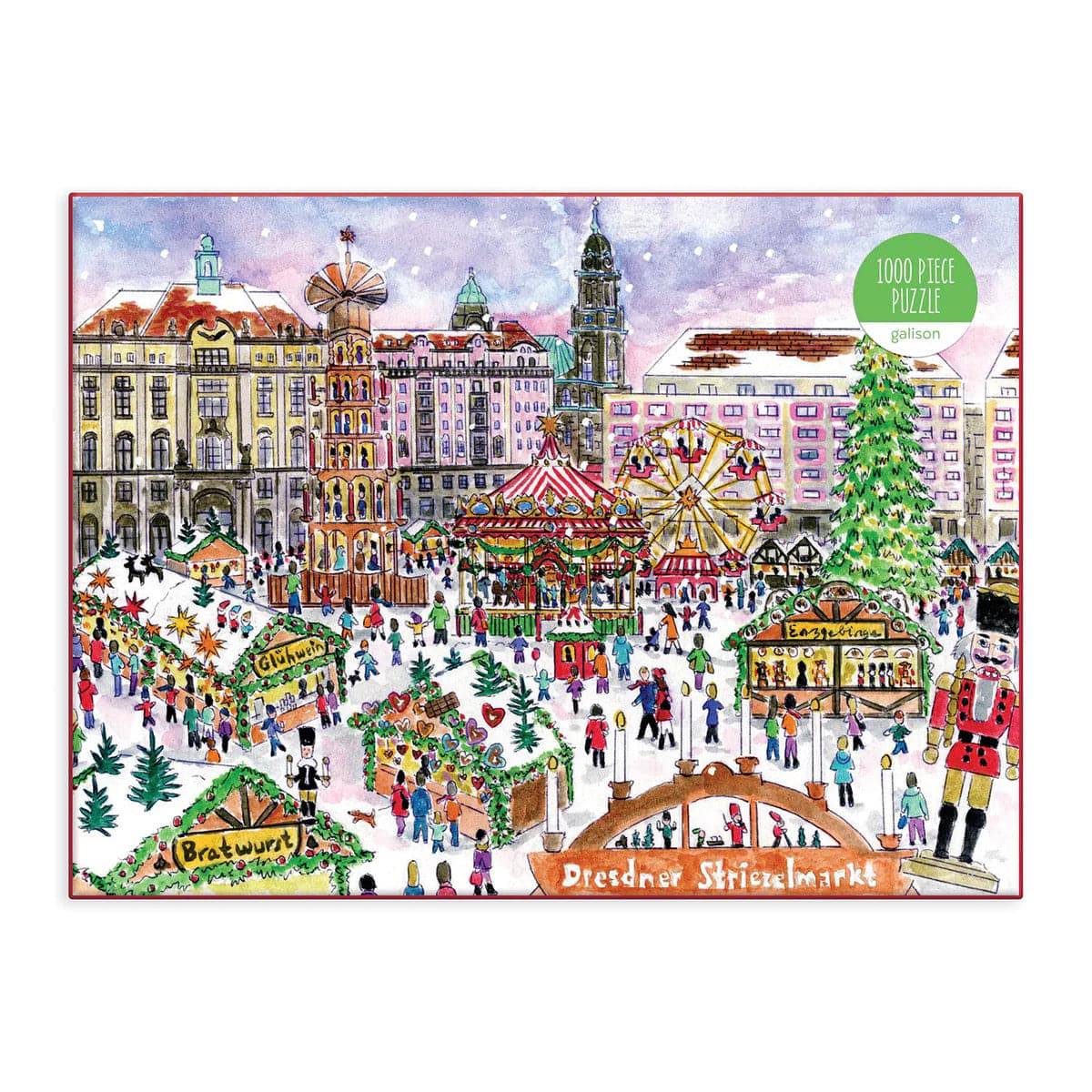 Michael Storrings - Christmas Market 1000 Piece Puzzle - Findlay Rowe Designs