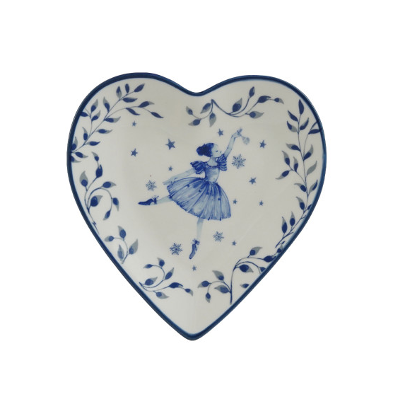 Trinket Dish - Nutcracker Theme - Blue White - Findlay Rowe Designs